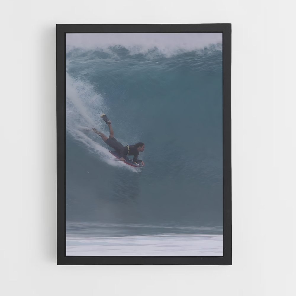 Poster Pipeline de bodyboarding (vue 2)